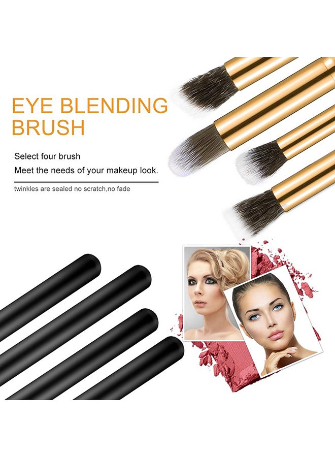 4-Piece Eyeshadow Brush Set Black/Gold - v1559899478/N15578836A_3