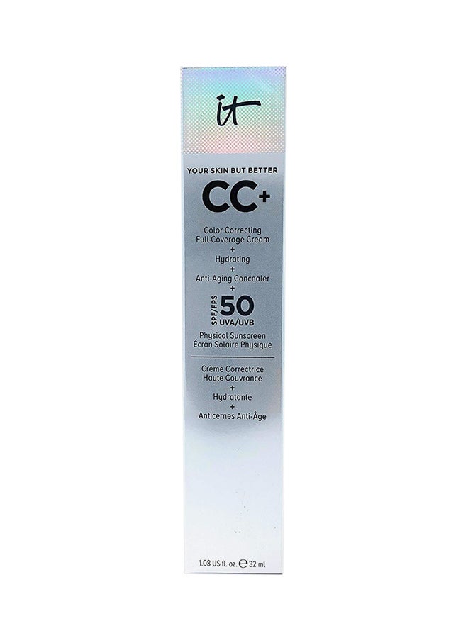 IT COSMETICS - CC+ Color Correcting Full Coverage Cream Medium - Image 1