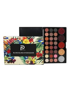 popfeel 29-Colour Bling Bling Eye Shadow Palette Multi Color  - Image 4