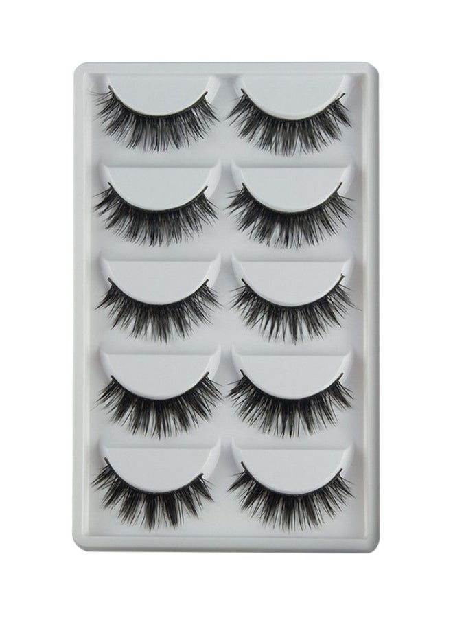 Reuseable False Eyelashes Black - Image 1