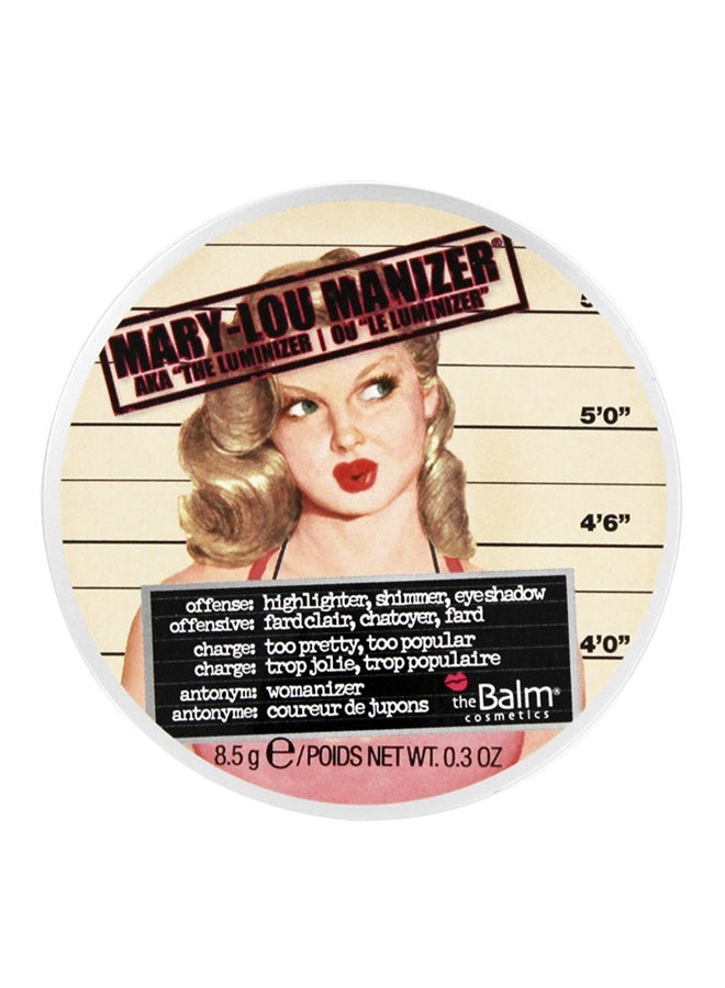 theBalm - Mary Lou Luminizer Manizer Highlighter Mary-Lou Champagne - Image 1