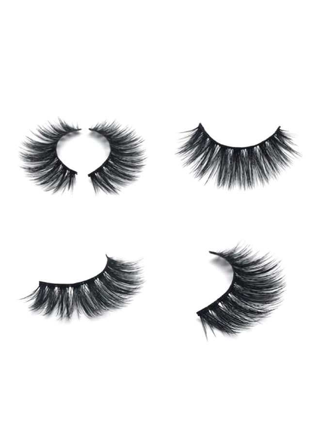 Reuseable False Eyelashes Black - Image 3