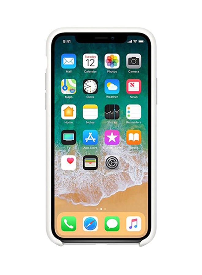 LNKOO - Silicone Case Cover For Apple iPhone Xs Max White - Image 1