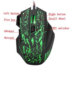 KKmoon FR-1 Gaming Wired Keyboard With Mouse With Unique Design  - Image 2