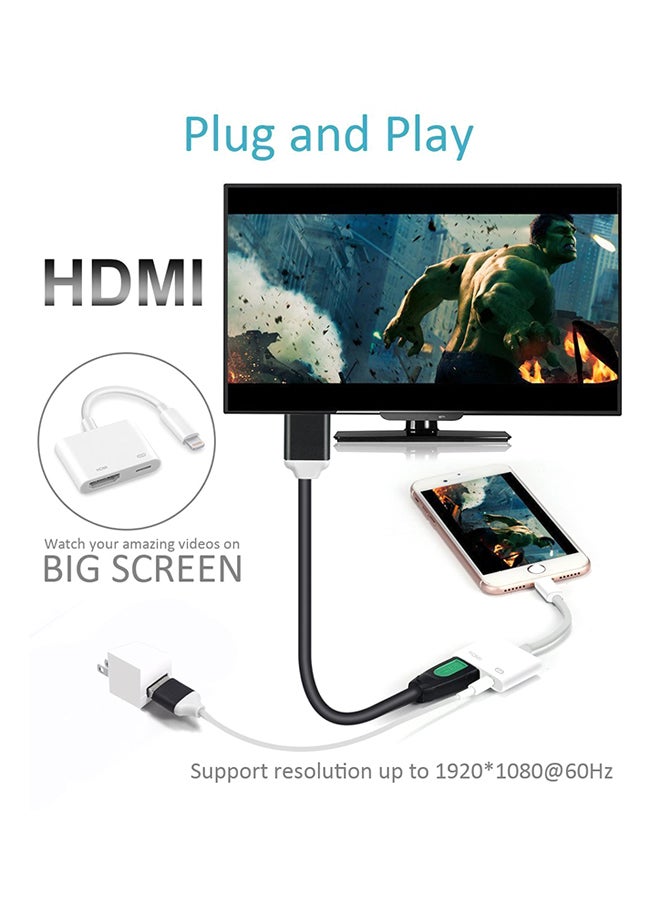 Lightning To HDMI Digital Av Adapter | White - v1559900392/N12423775A_5