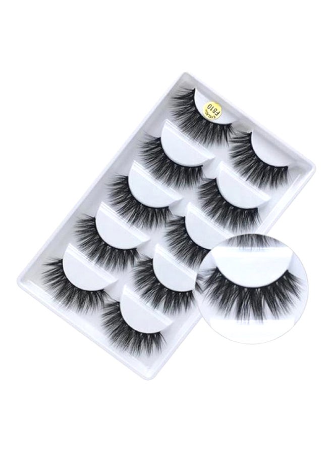 Reuseable False Eyelashes Black - Image 2