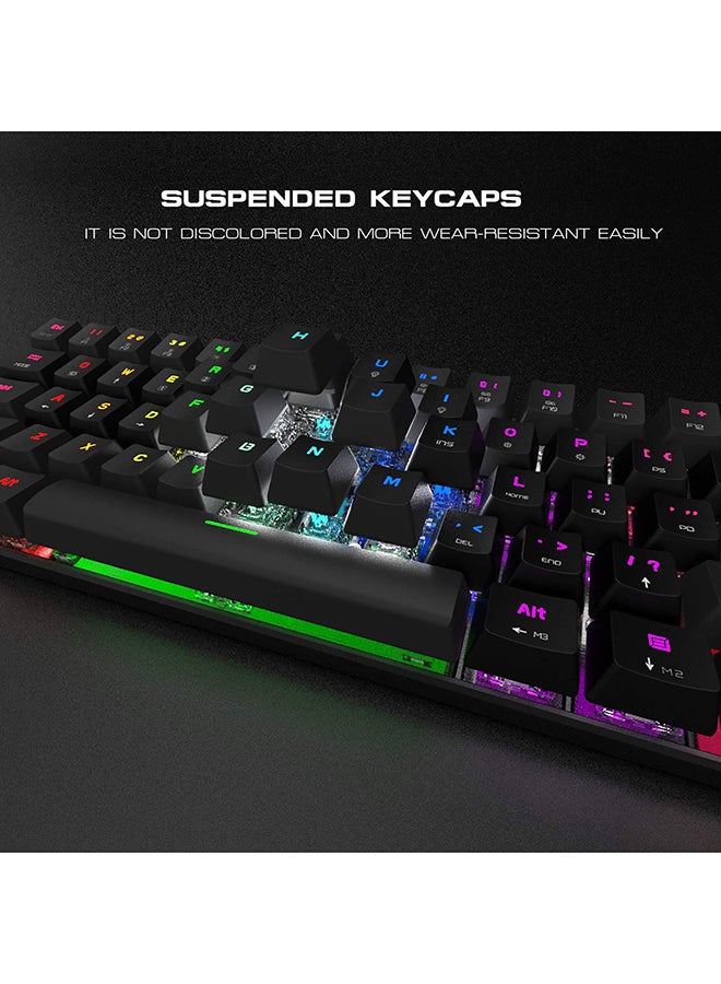 Wired Mechanical Keyboard Black