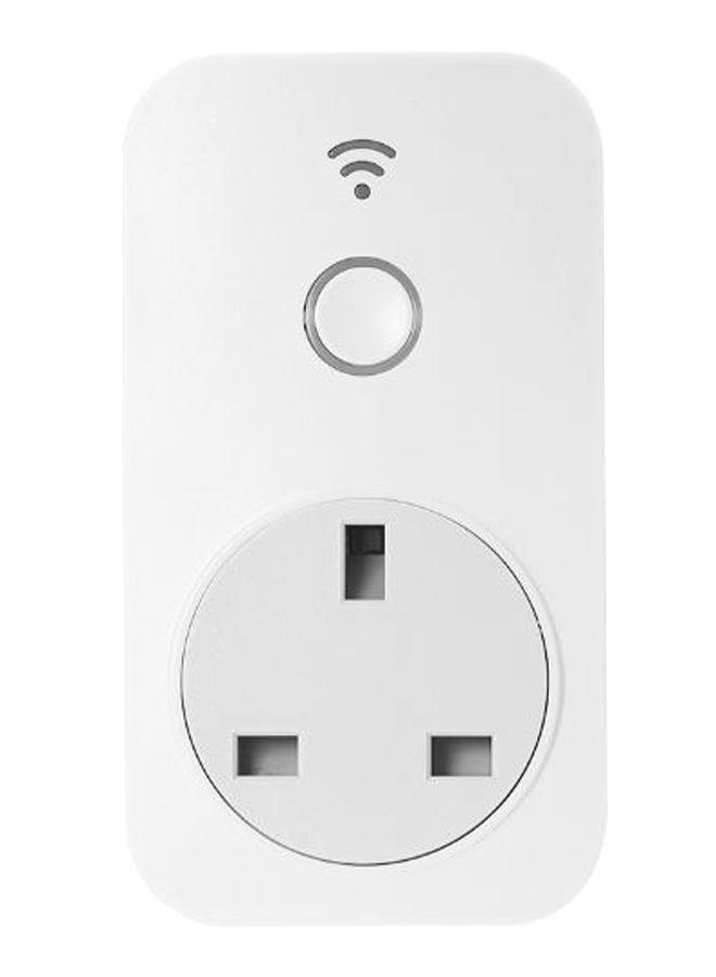 Broadlink Wireless Smart Wi-Fi Power Plug Socket White 0.183kg  - Image 1