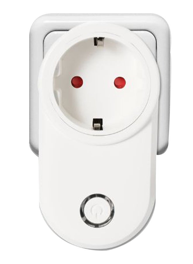 Generic Mini Remote Control Smart Wi-Fi Socket White/Silver 0.123kg  - Image 2