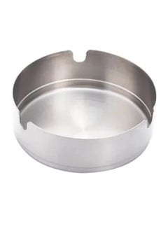 Giovanni Stainless Steel Ash Tray Silver 8centimeter 