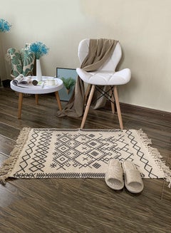 Generic Nordic Cotton Door Mat Multicolour 50 x 80cm 