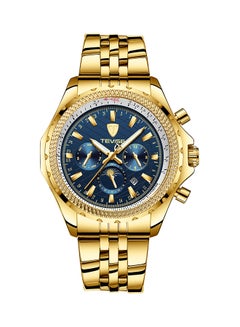 Tevise men Stainless Steel BAnd Mechanical Watch - 47 mm - Gold  - Image 1