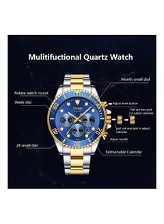 Tevise men Sport Stainless Steel Band Analog Watch  - Image 2