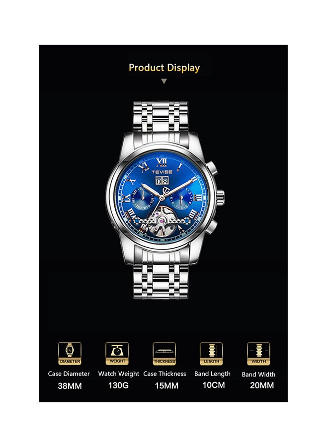 Tevise - men Skeleton Automatic Mechanical Watch - Image 1