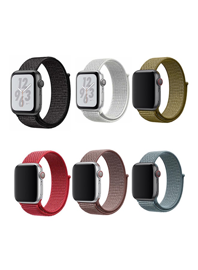 Nylon Sport Wrist Band For Apple Watch Series 4/3/2/3