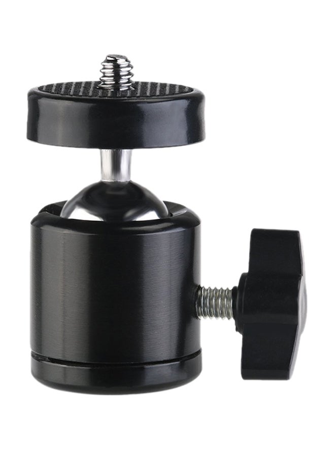 Portable Ball Head For DSLR Tripod White - Image 1