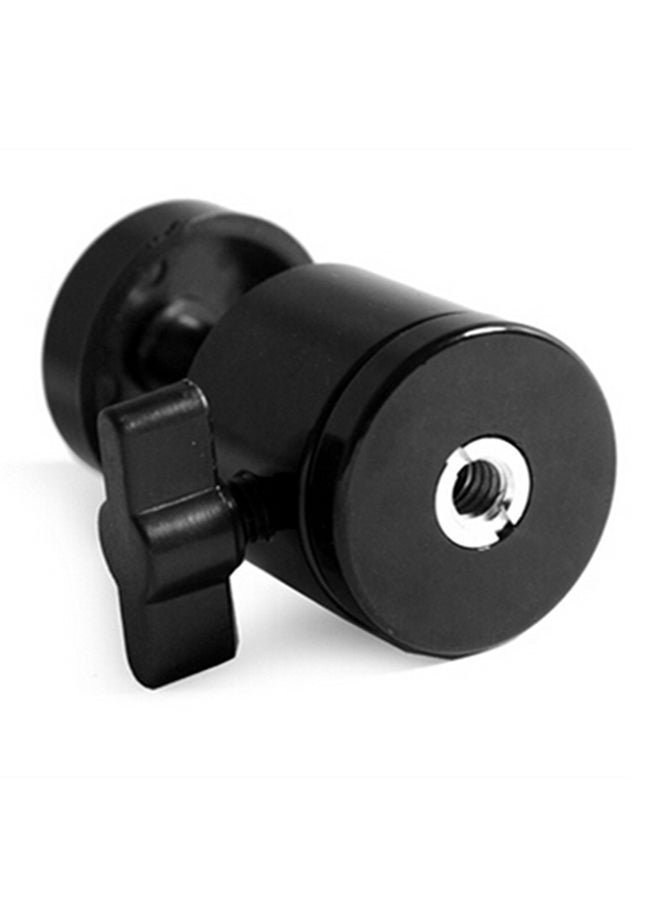 Portable Ball Head For DSLR Tripod White - Image 2