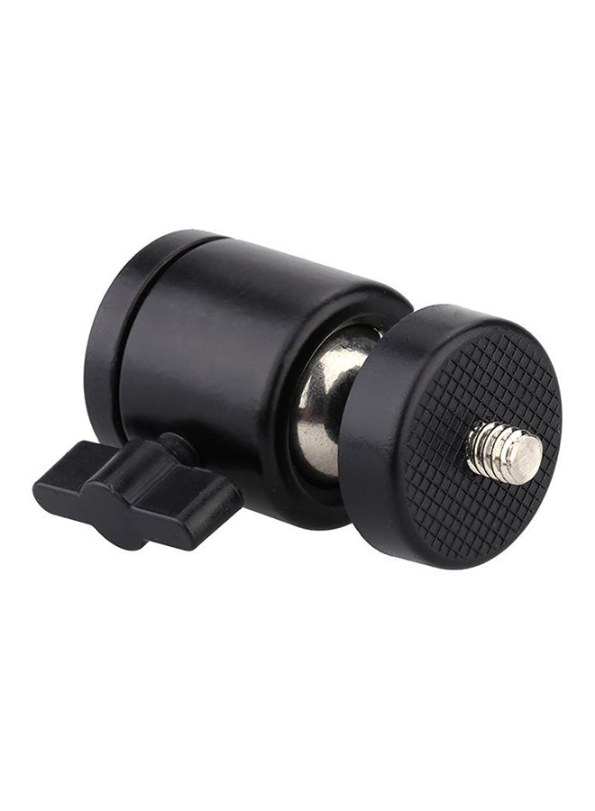 Portable Ball Head For DSLR Tripod White - Image 3