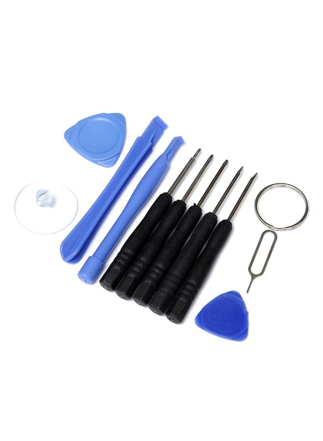 XbotMax Professional 11-In-1 Cell Phones Opening Pry Repair Tool Kit Blue  - Image 1