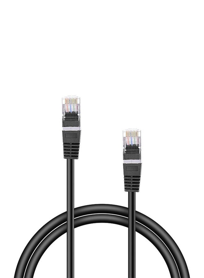 سبيدلينك كابل شبكة CAT 5E أسود