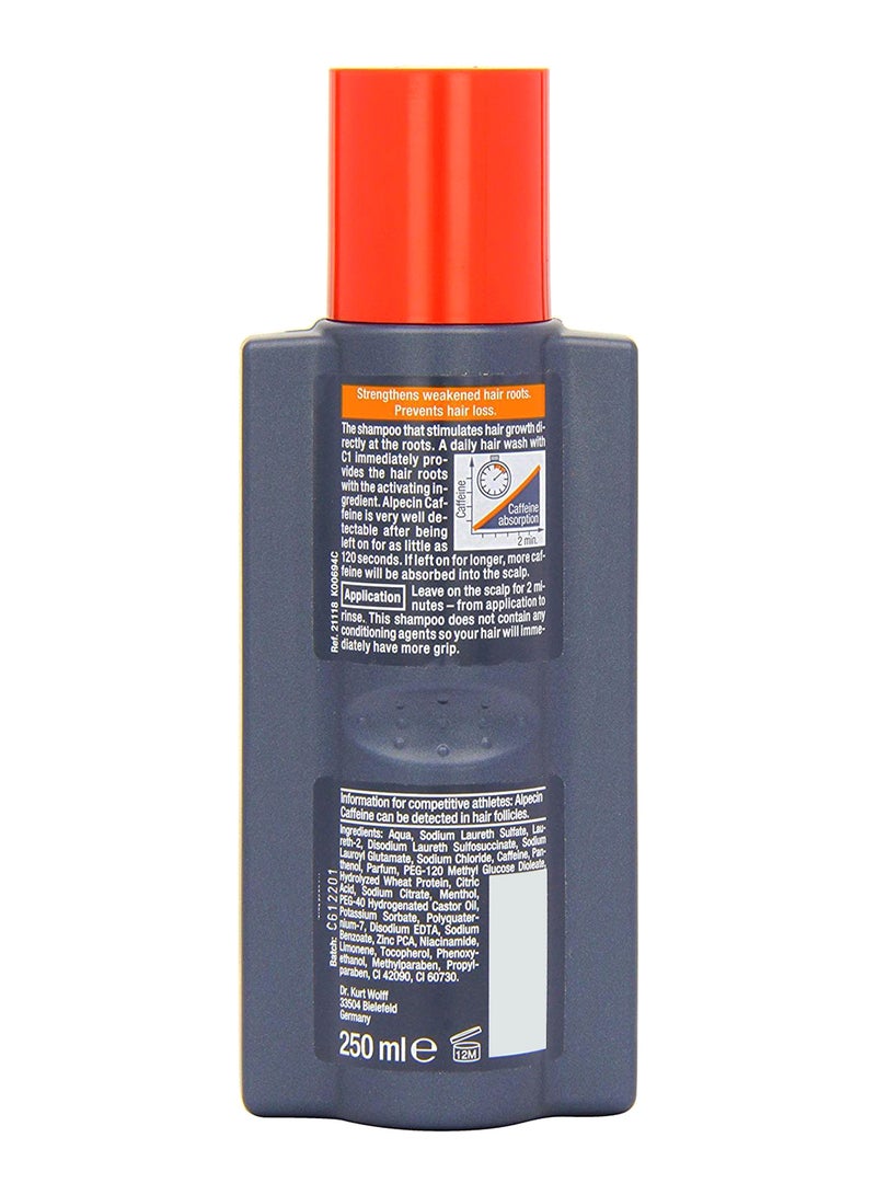 C1 Against Hair Loss Caffeine Natural Shampoo Red/Grey 250ml - v1559968098/N26499771A_2