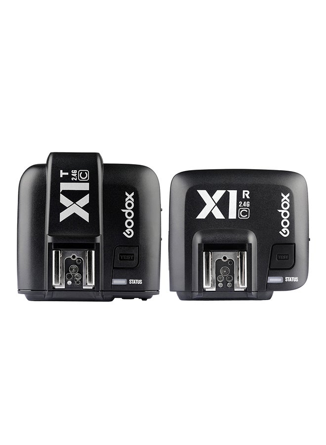 Godox 2.4G Wireless LCD Flash Strobe Trigger Transmitter Receiver For Canon Black 