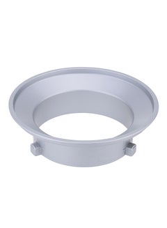 Godox 144Millimeter Mounting Flange Ring Adapter For Flash Accessories Fits For Bowens Silver 