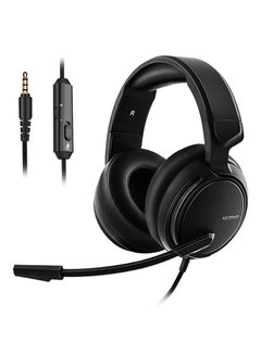 Wired Headset Earphone Black