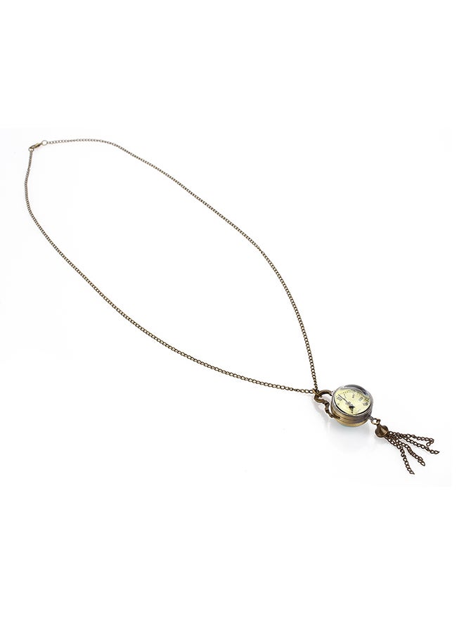 ساعة جيب بعقارب وسلسلة طراز 411125 unisex - Image 2