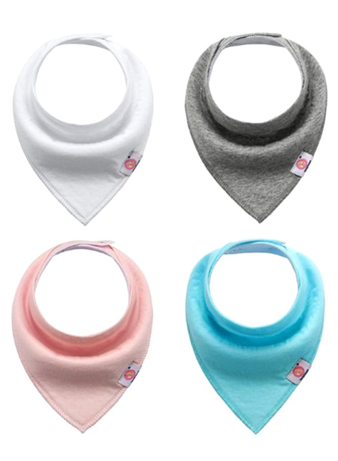 طقم مرايل بتصميم باندانا مكون من 4 قطع