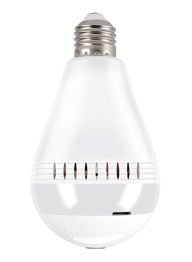 Panoramic Secure Camera System Bulb White/Silver 0.28kg 
