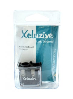 Xcluzive Cosmetic Pencil Sharpener Black/Clear 