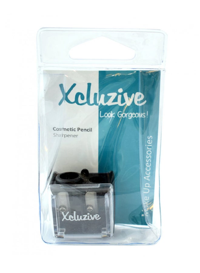 Xcluzive Cosmetic Pencil Sharpener Black/Clear