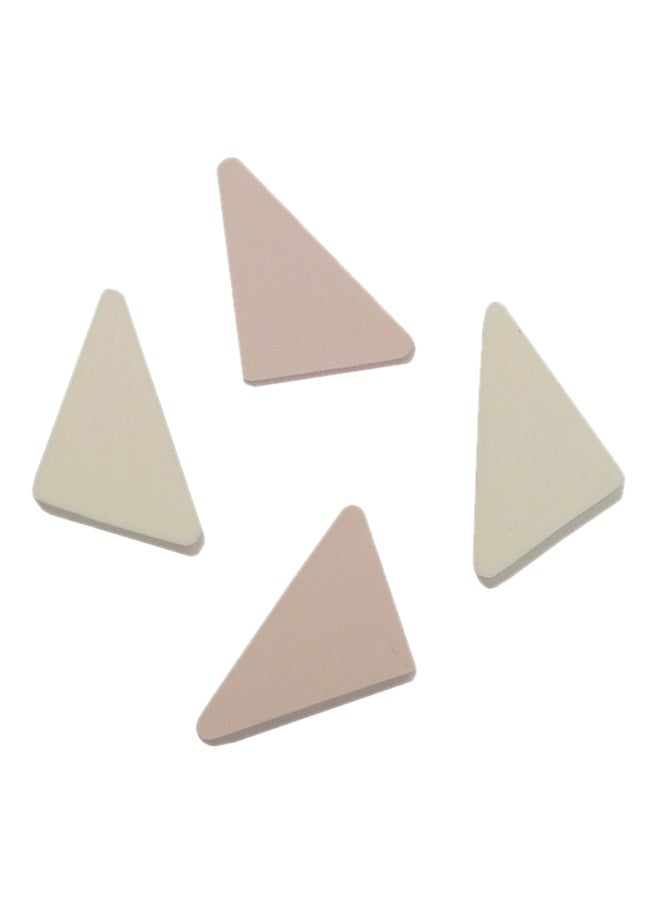 4-Piece Makeup Wedges Multicolour
