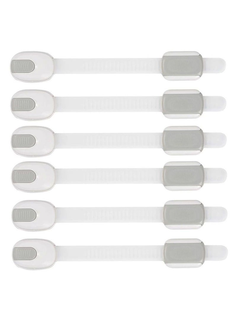 Meetbaby Pack Of 6 Safety Cabinets Latch System Locks 