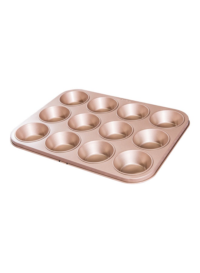 Muffin Cake Cup Mould Gold 37.5 X 29 X 3cm