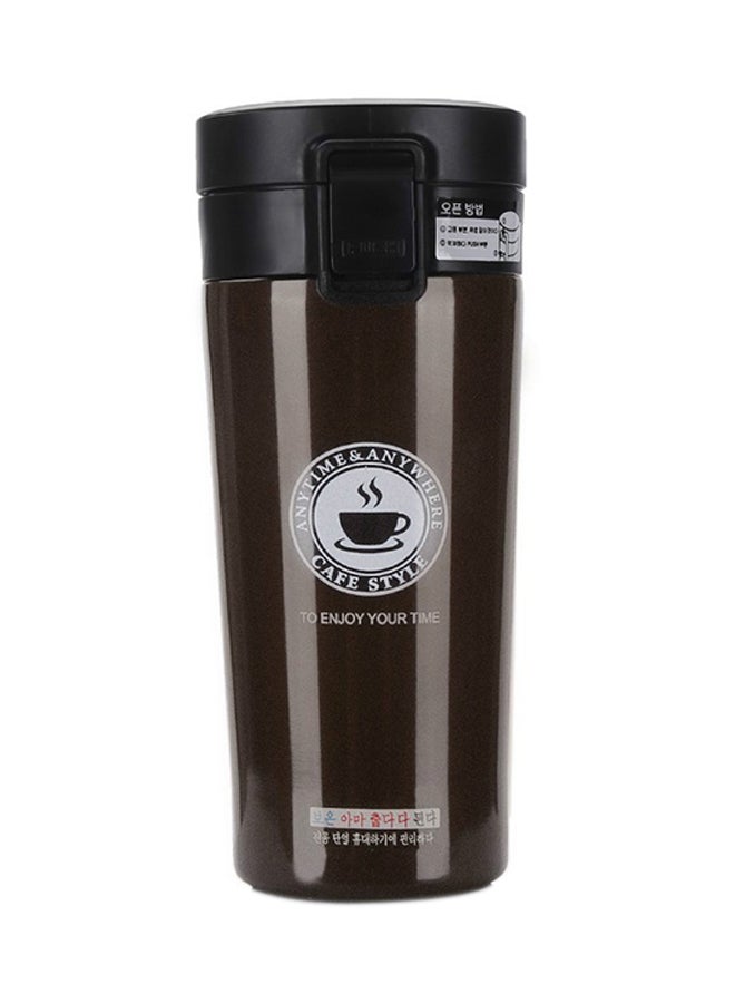 Generic - Jipush Stainless Steel Double Wall Thermal Cup Coffee 380ml - Image 1
