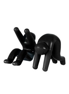 Anti Overflow Holder Preventing Lid Up With Pot Soup Kitchen Gadget Black 5 x 2 x 4cm