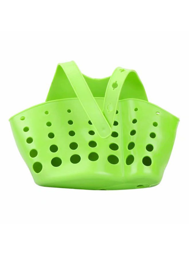 Sink Shelf Soap Sponge Drain Rack Green 22cm