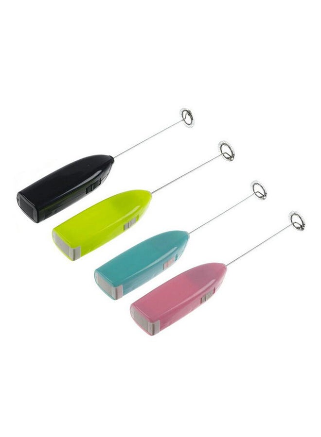 Generic 4-Piece Mini Stirrer Milk Frother Coffee Shake Mixer Multicolour 2.5 x 3.6 x 20.7centimeter  - Image 1