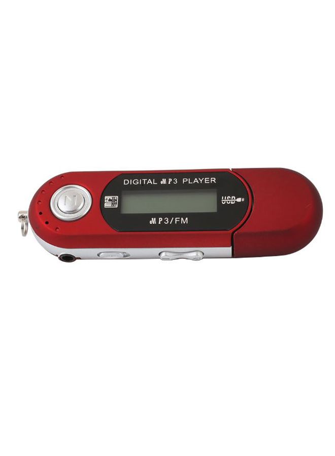 Generic - WMA USB MP3 Music Player with FM Audio Voice Recorder 160295_1 Red - Image 1