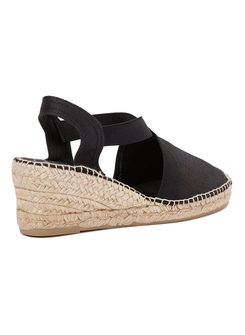 Toni Pons - Tabarca Elastic Strap Sandals Black - Image 1