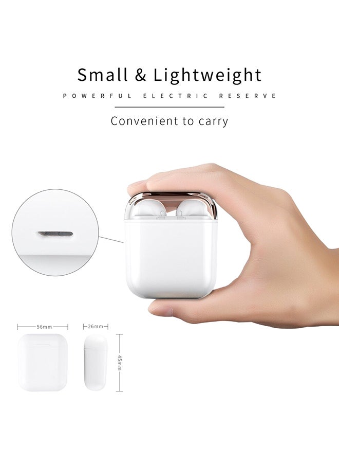 TWS - In-Ear Wireless Earphones White - Image 1
