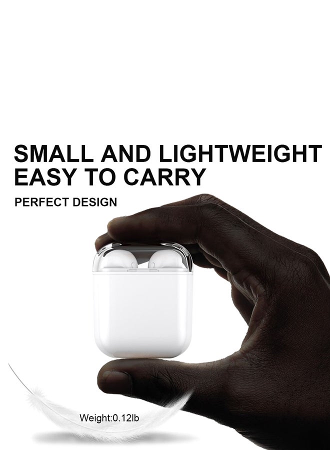 TWS - In-Ear Wireless Earphones White - Image 1