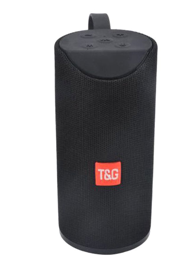 مكبر صوت ستيريو لاسلكي مقاوم للماء أسود