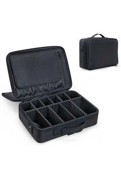 حقيبة تنظيم مستحضرات التجميل أسود