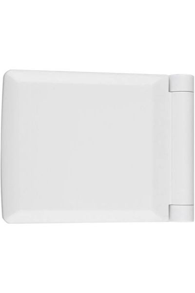 مرآة لعمل المكياج مزودة بكشاف وقابلة للطي أبيض - Image 1