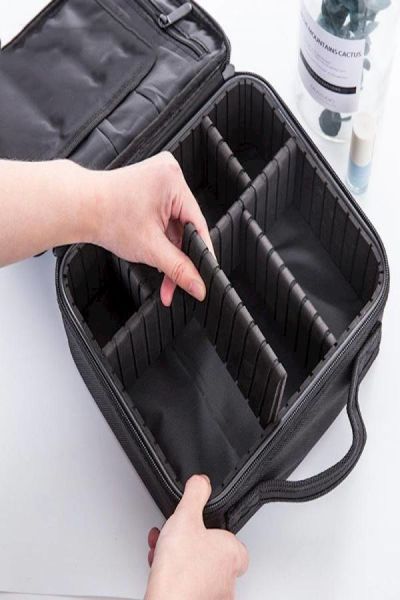 حقيبة مستحضرات تجميل أسود - Image 1