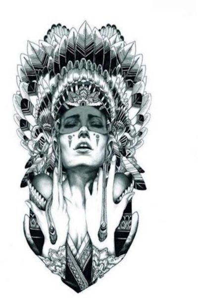 Statue Of Liberty Temporary Tattoo Green/White - Image 1