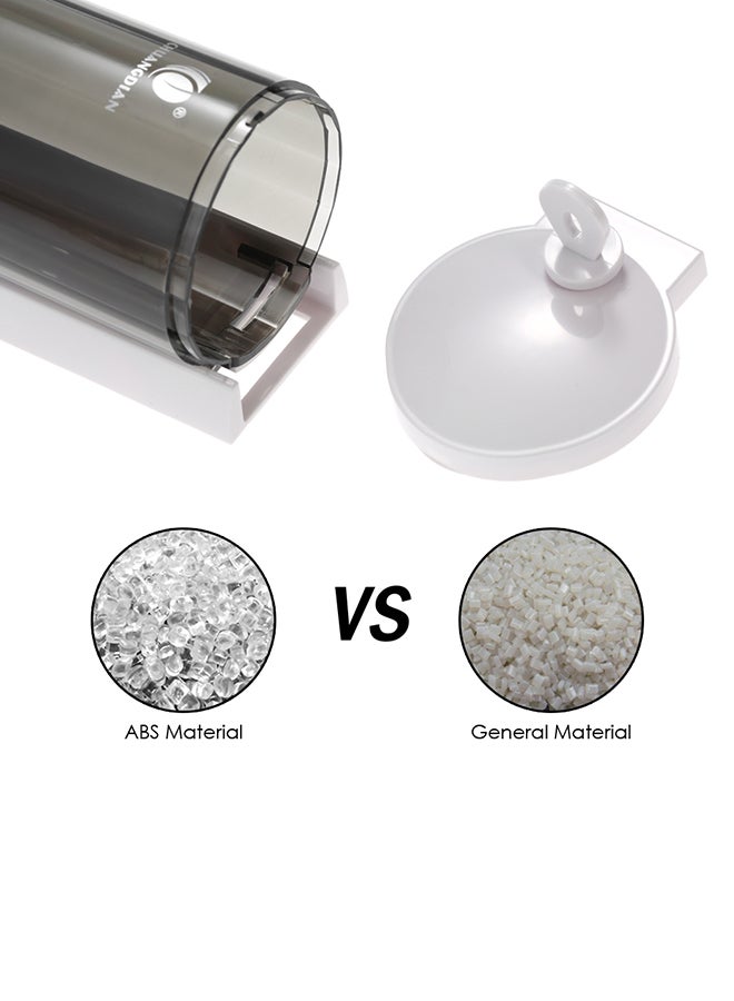 CHUANGDIAN Wall-Mounted Single Bottle Manual Soap Dispenser White 0.269kg - Image 4